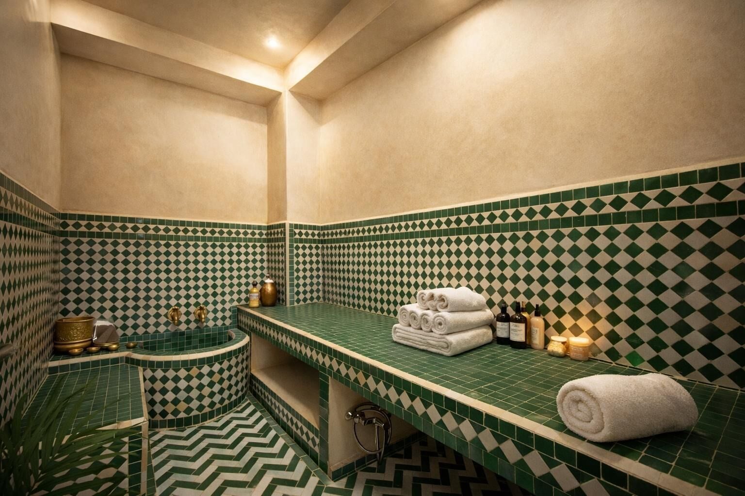 スチームサウナ、ディープティシュー マッサージ、マッサージ