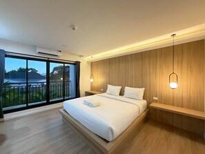 Superior Double Room Single Use, Balcony, Courtyard View | View from room - The Room Premium Hotel Chiangrai  (Chiang Rai)