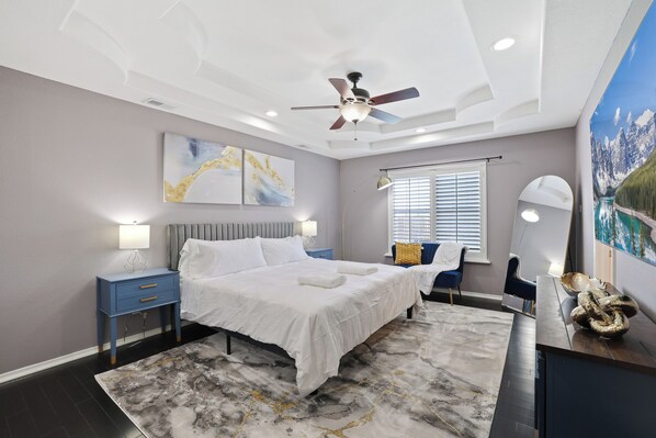 3 bedrooms, iron/ironing board, Internet, bed sheets