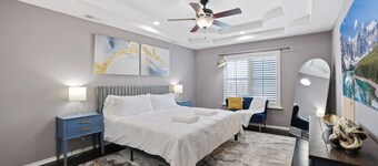 Relaxing Family Retreat with Private Pool, Grill, Game Room