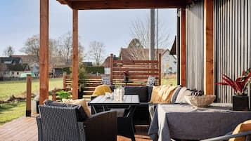 Hus - 4 sovrum - tillgÀnglighetsanpassat - rökare | Restaurang utomhus