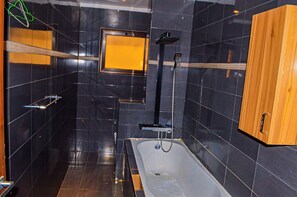 Shower, towels