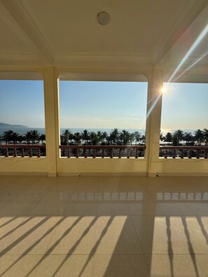 Superior Triple Room, Partial Ocean View | Property grounds - My Khe Beach Hotel (An Hai)