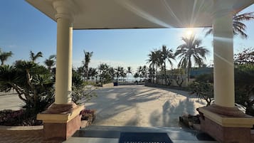 숙박 시설 구내