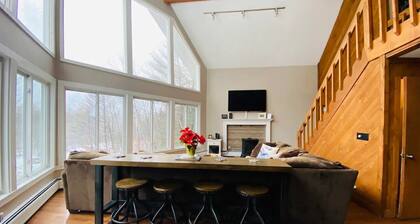 Mountain View, Dogs OK, 2 Kitchens, Screened Deck, Pool Table, North Conway