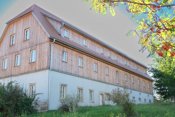 Außenansicht unseres Hofes.