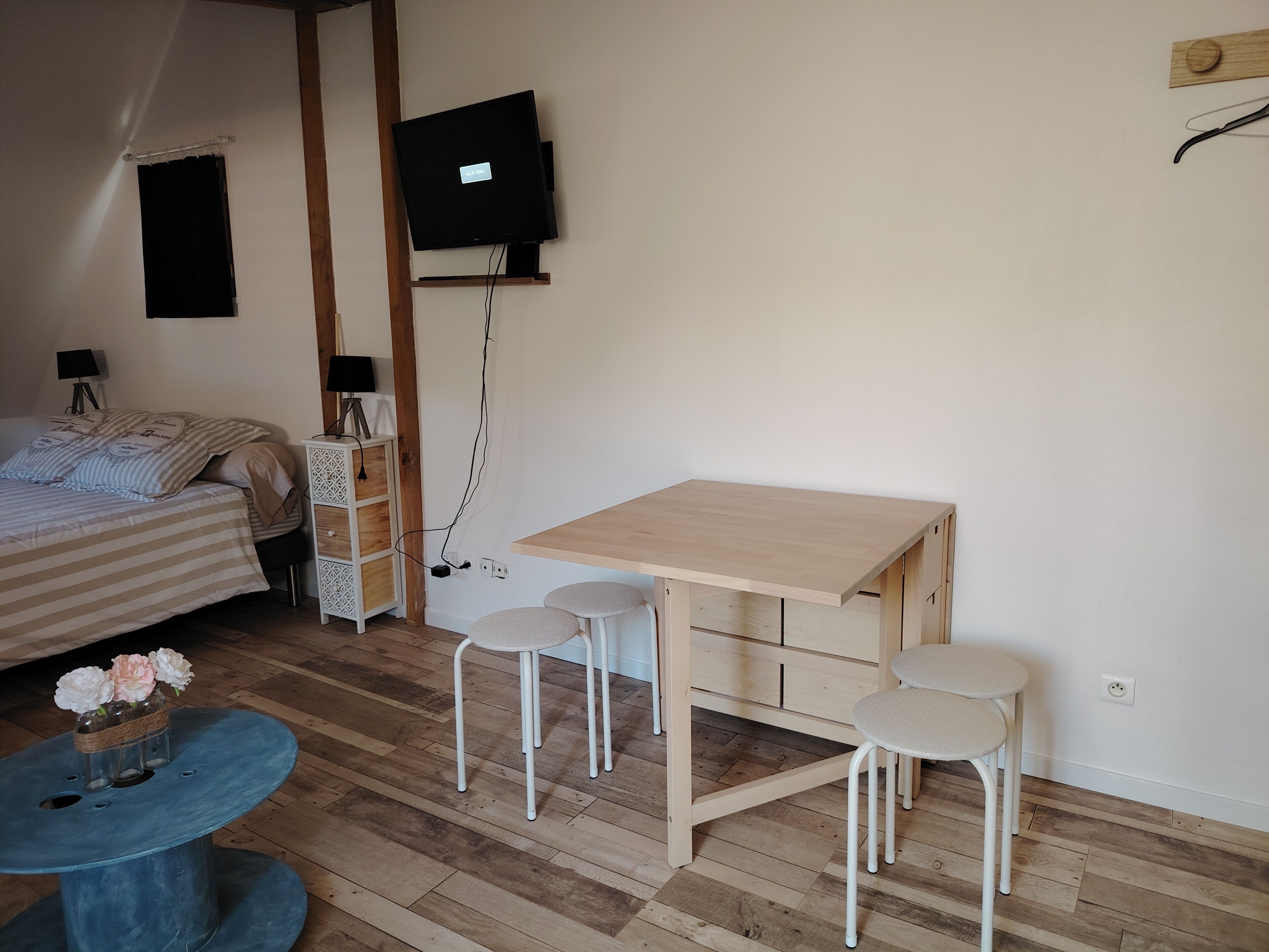 1 soverom, strykejern/-brett, reiseseng for barn og wi-fi (inkludert)