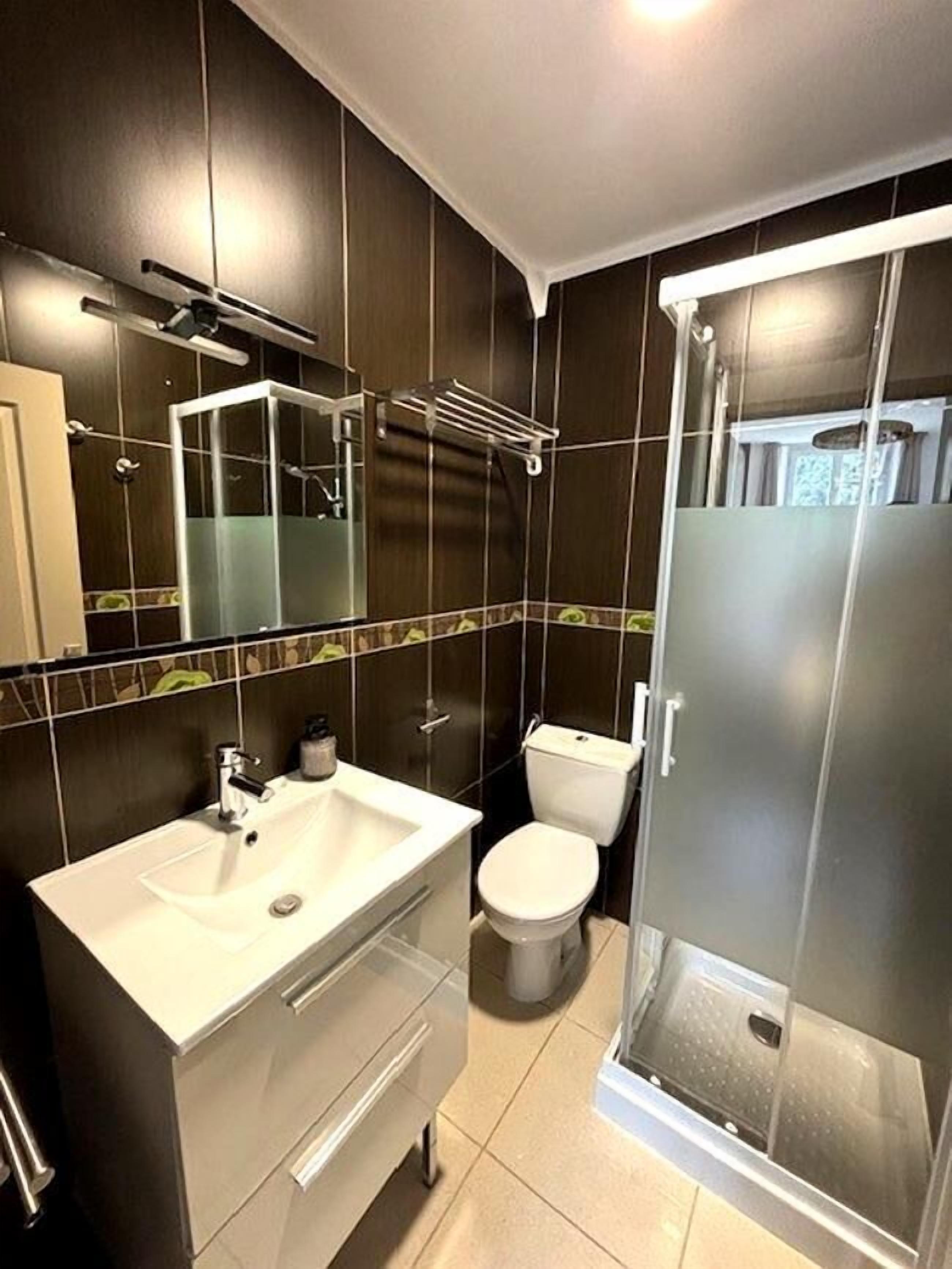 Studio Confort, vue montagne | Salle de bain