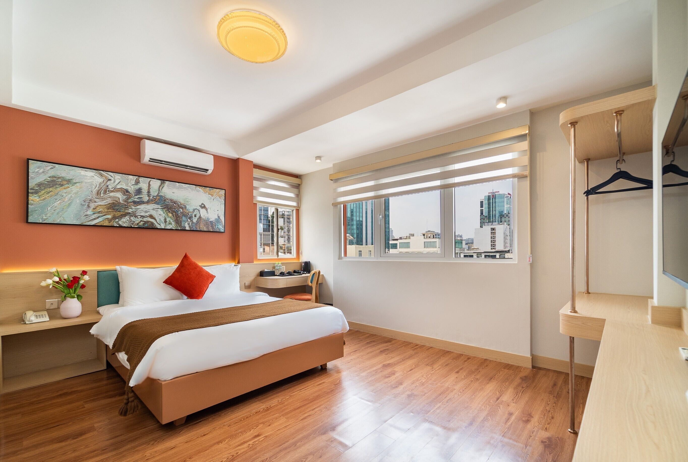 Deluxe Double Room, 1 Double Bed, City View
