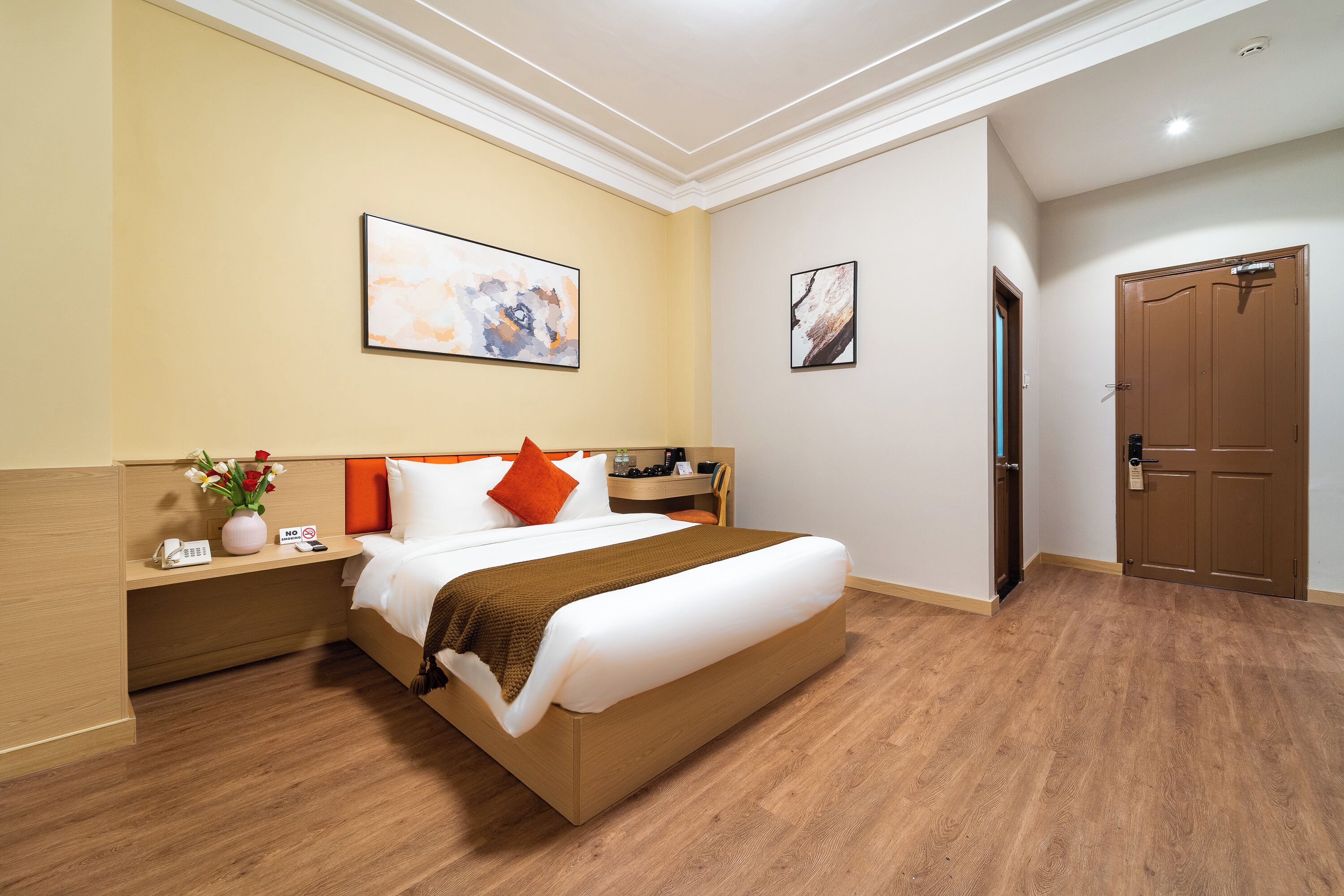 Wifi gratis y ropa de cama 
