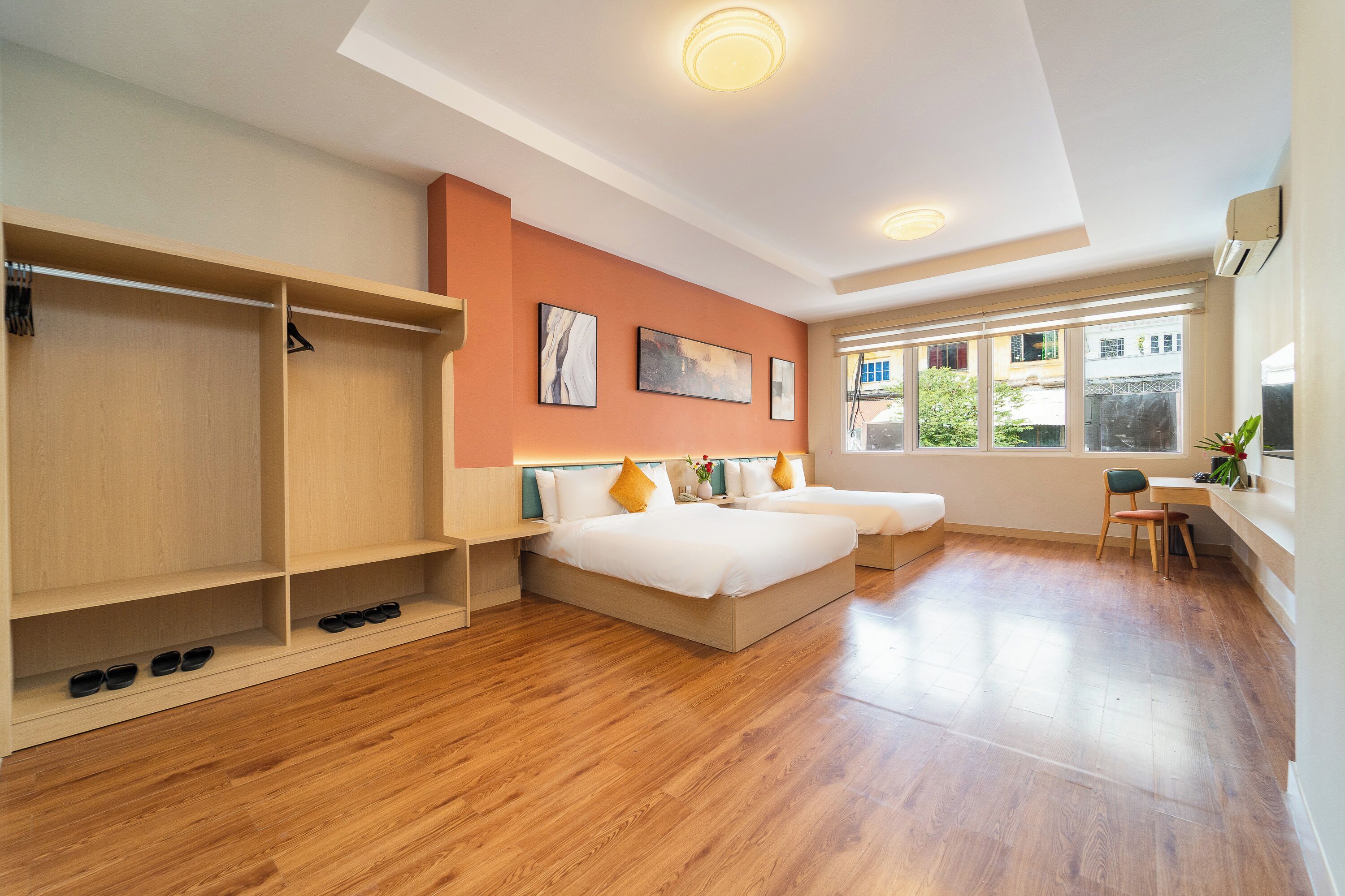 Wifi gratis y ropa de cama 