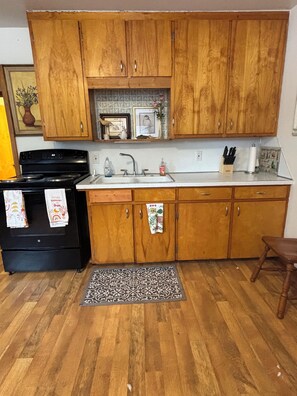 Microwave, oven, stovetop