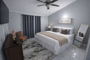 2 Schlafzimmer, Bügeleisen/Bügelbrett, kostenloses WLAN, Bettwäsche