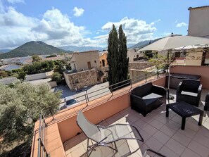 Terrace/patio - BLEUET APARTMENT 4/5 PERS NEAR ILE ROUSSE (Belgodère)