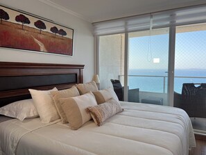 Apartamento Confort, balcón, vistas al mar | Wifi gratis