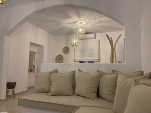Living area - Constantza's House (Naousa)