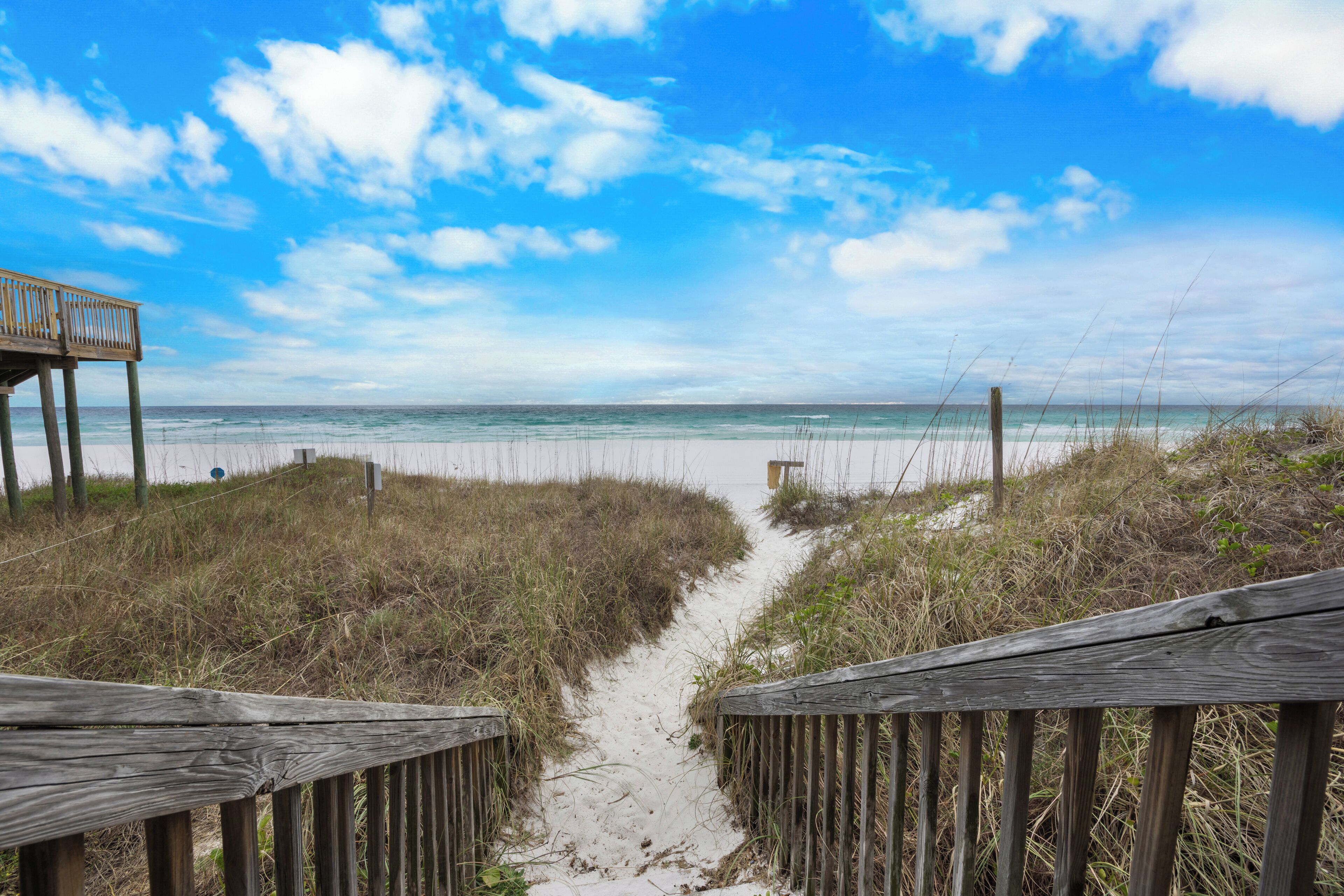 Liegestühle, Strandtücher