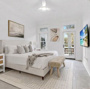 2 slaapkamers, een strijkplank/strijkijzer, gratis wifi, beddengoed