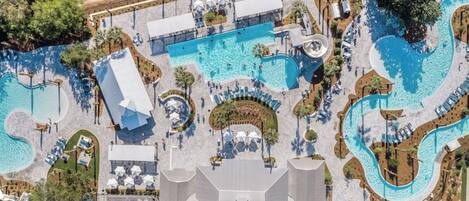 Una piscina climatizada