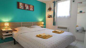 2 habitaciones, cuna de viaje y wifi