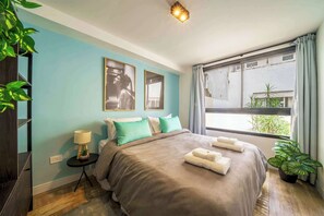 2 bedrooms, desk, iron/ironing board, WiFi - MOT Rentals + Duplex with Pool and BBQ in Palermo Chico (Buenos Aires)