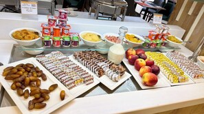 Petit déjeuner buffet compris tous les jours