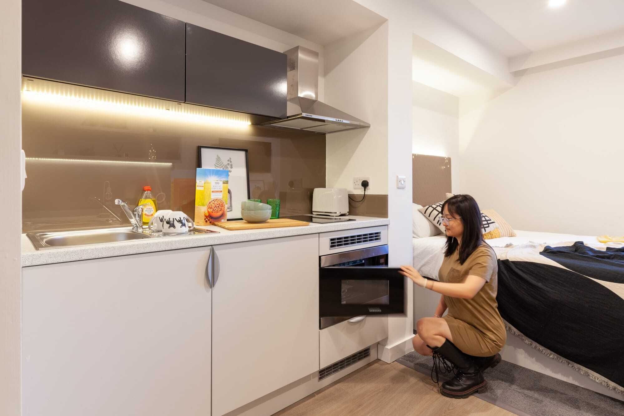 Studio, Non Smoking | Private kitchen