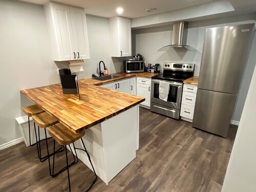 Cozy Basement Apartment (700 sq ft) with Full Kitchen