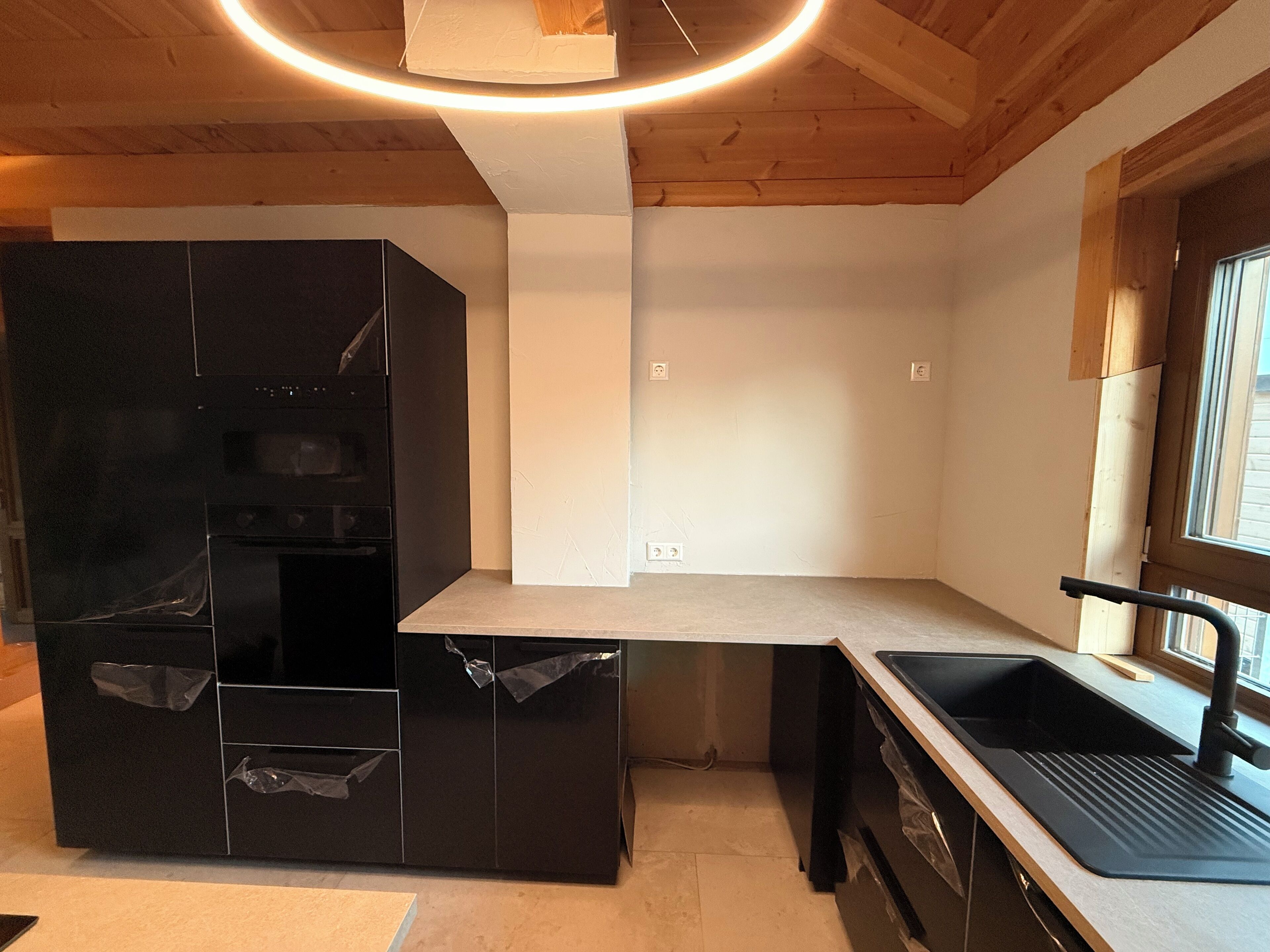 Superior Apartment, Garden View | Private kitchen