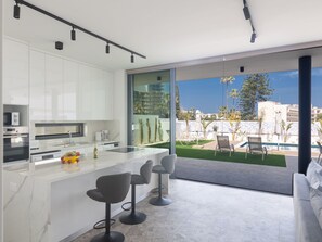 Fridge, microwave, oven, dishwasher - Protaras Aqua Pearl Villa AQ05 by Interhome (Protaras)