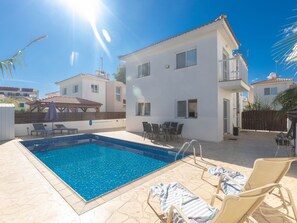 Pool - Protaras Blauer Fluss Villa BR26 by Interhome (Protaras)