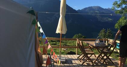 Zeltferien Into the WĂ€id "Panoramazelt" by Interhome