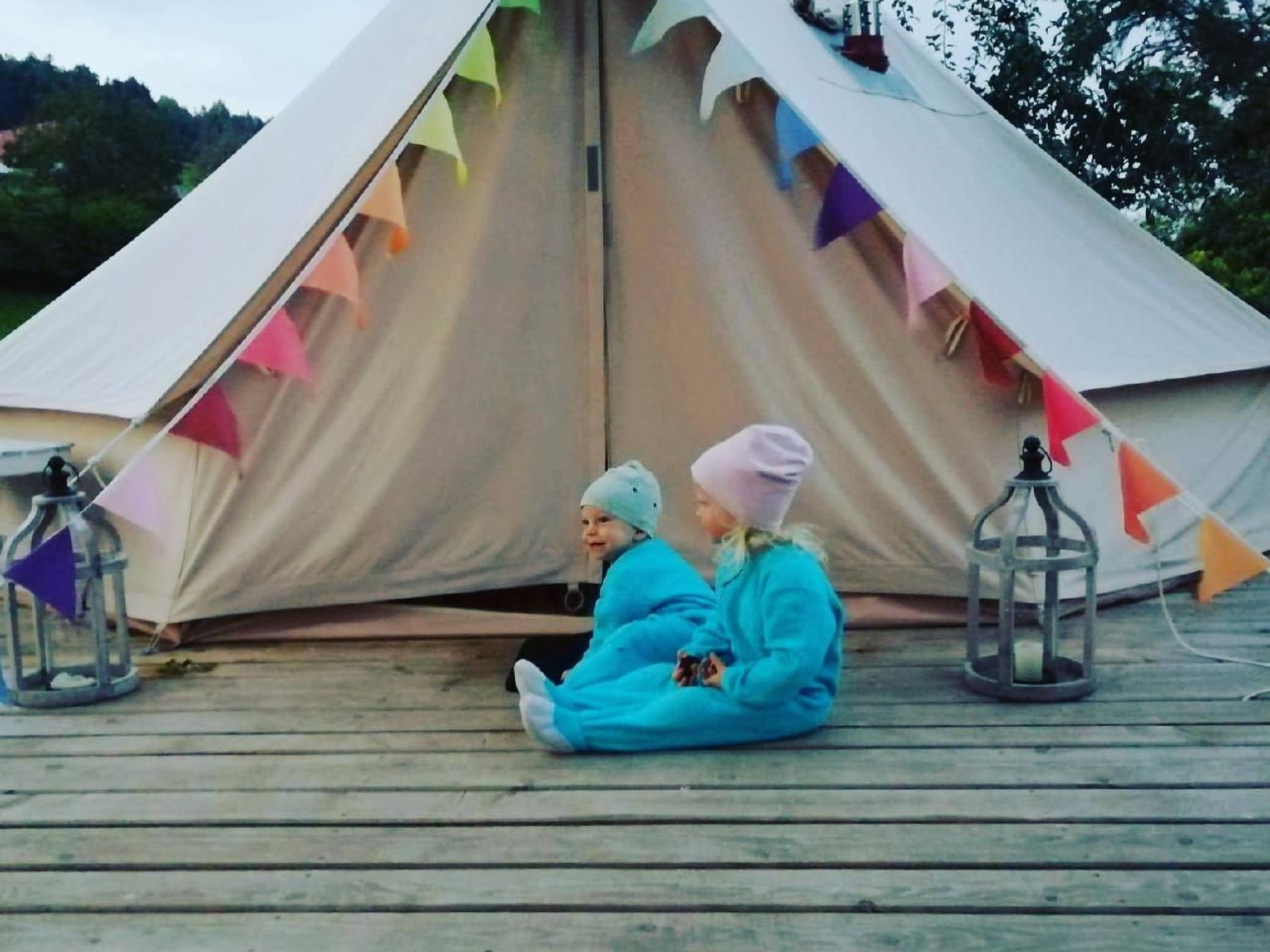 Overnattingsstedets uteområder