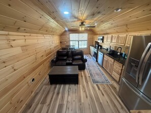 Interior - Small Cabin Over Garage with lake access and small dock (Sevierville)