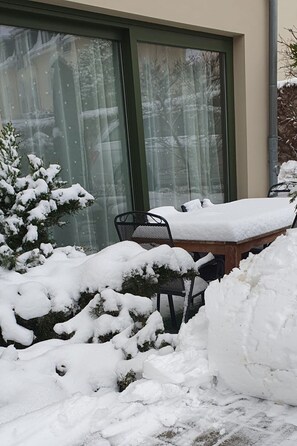 Outdoor dining - Haus Goodewind by Interhome (Ahlbeck)