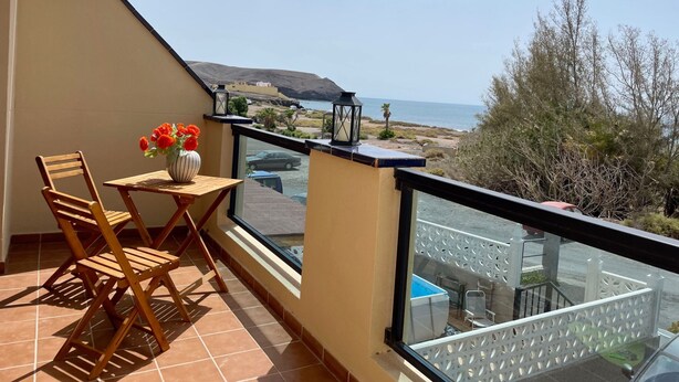 Outdoor dining - Casa La Ola - Idylle am Meer, La Lajita by Interhome (Costa Calma)