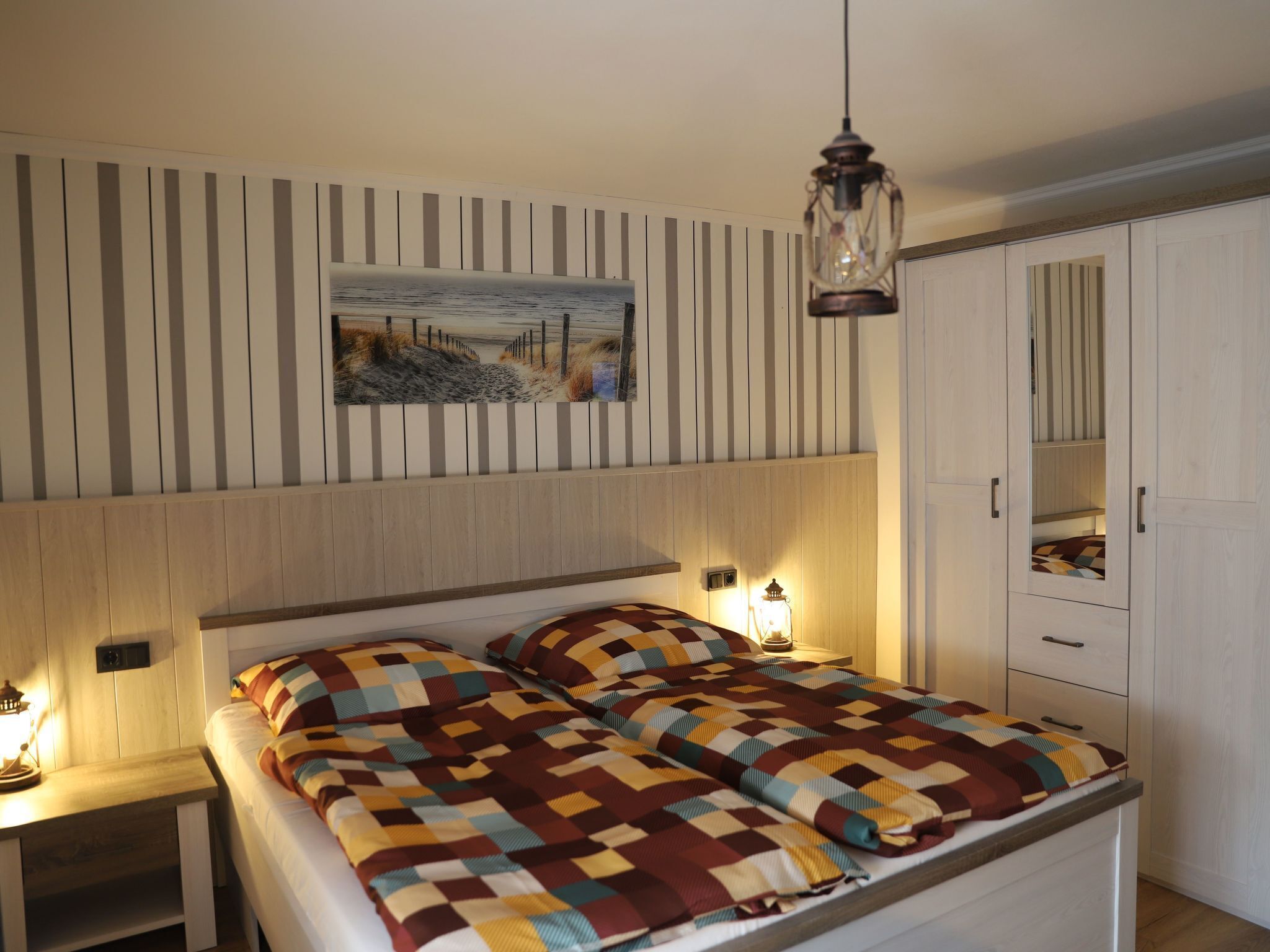 2 dormitorios y Internet