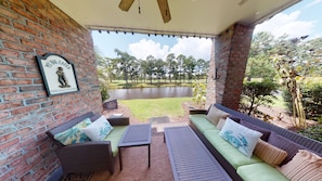 Terrace/patio - Magnolia North Unit 104 (Myrtle Beach)