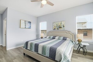 2 dormitorios, tabla de planchar con plancha, wifi y ropa de cama