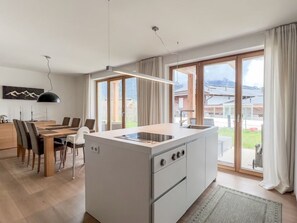 Fridge, oven, dishwasher, cookware/dishes/utensils - Luxus Chalet Poolblick - mit eigener Sauna by Interhome (Seefeld in Tirol)