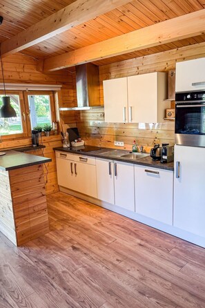 Frigorifero, forno, lavastoviglie, pentole/stoviglie/utensili