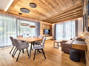 Dining - Das luxuriöse Chalet-Apartment by Interhome (See)