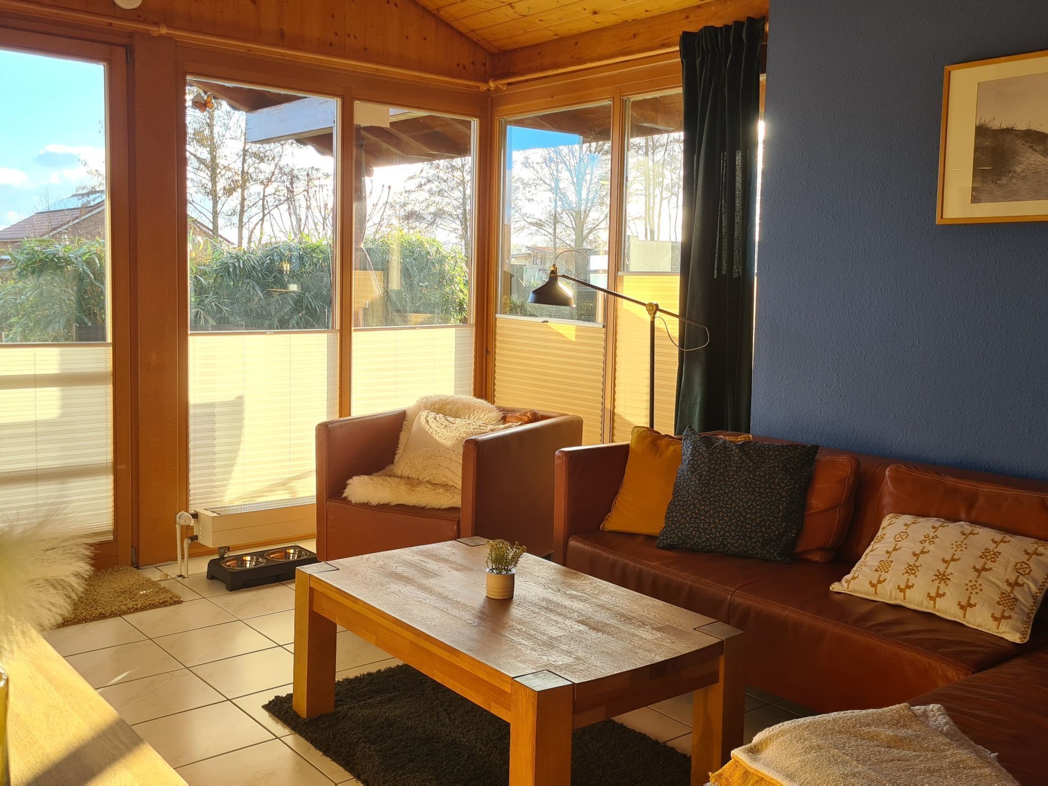 Cheminée, lecteur de DVD