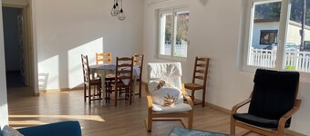 Maison paisible avec sauna. Idéal en famille ou entre amis.