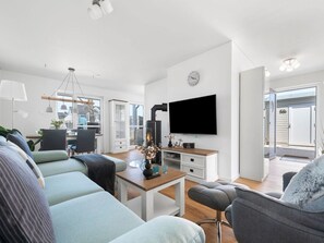 Fernseher, Kamin