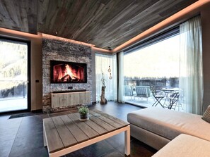 Living area - Alpiner Glam Penthouse - Trendy - Cosy - Comfy by Interhome (See)
