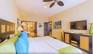 2 bedrooms, in-room safe, desk, iron/ironing board