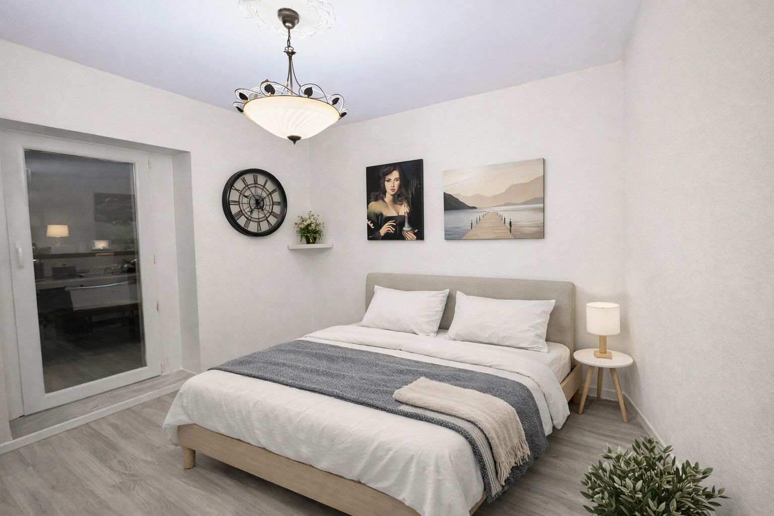 1 sovrum, strykjärn/strykbräda, wi-fi och sängkläder