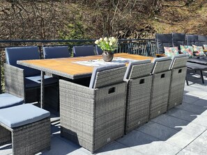 Outdoor dining - Chalet am Diemelsee by Interhome (Diemelsee)