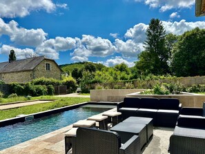 Beheizter Pool